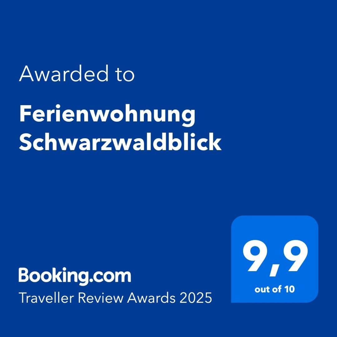Ferienwohnung Schwarzwaldblick Bad Rippoldsau-Schapbach Exterior foto